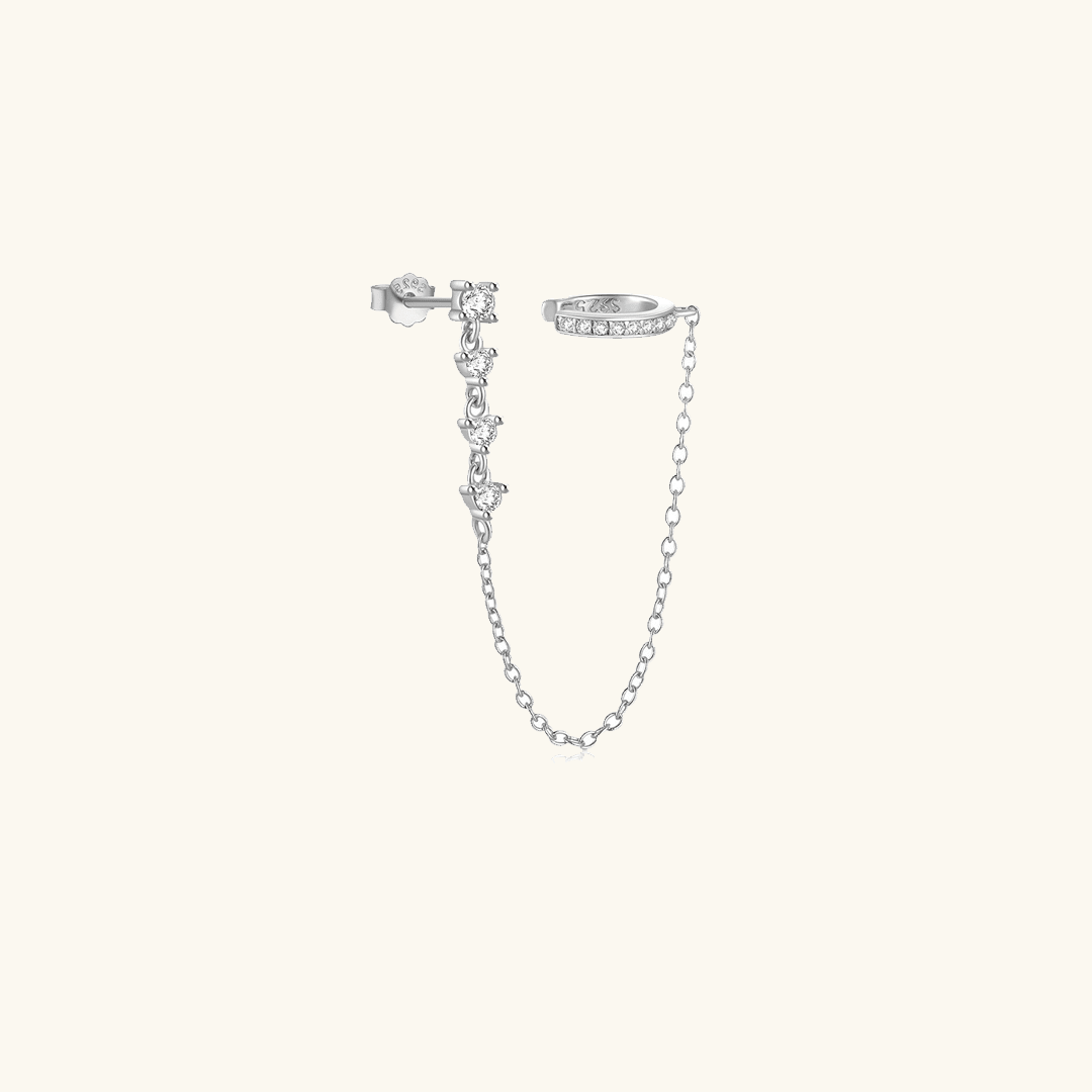 Victoire Chain Earrings - Earrings - Lelice Jewelry