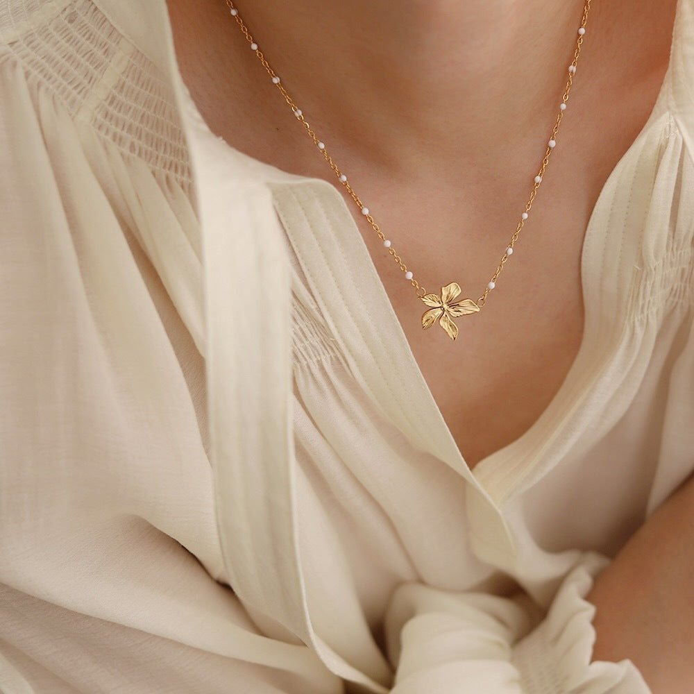 Willow Bead Necklace - Necklace - Lelice Jewelry