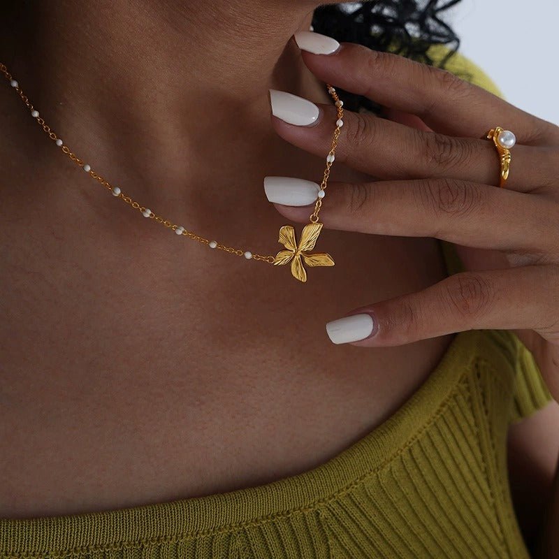 Willow Bead Necklace - Necklace - Lelice Jewelry