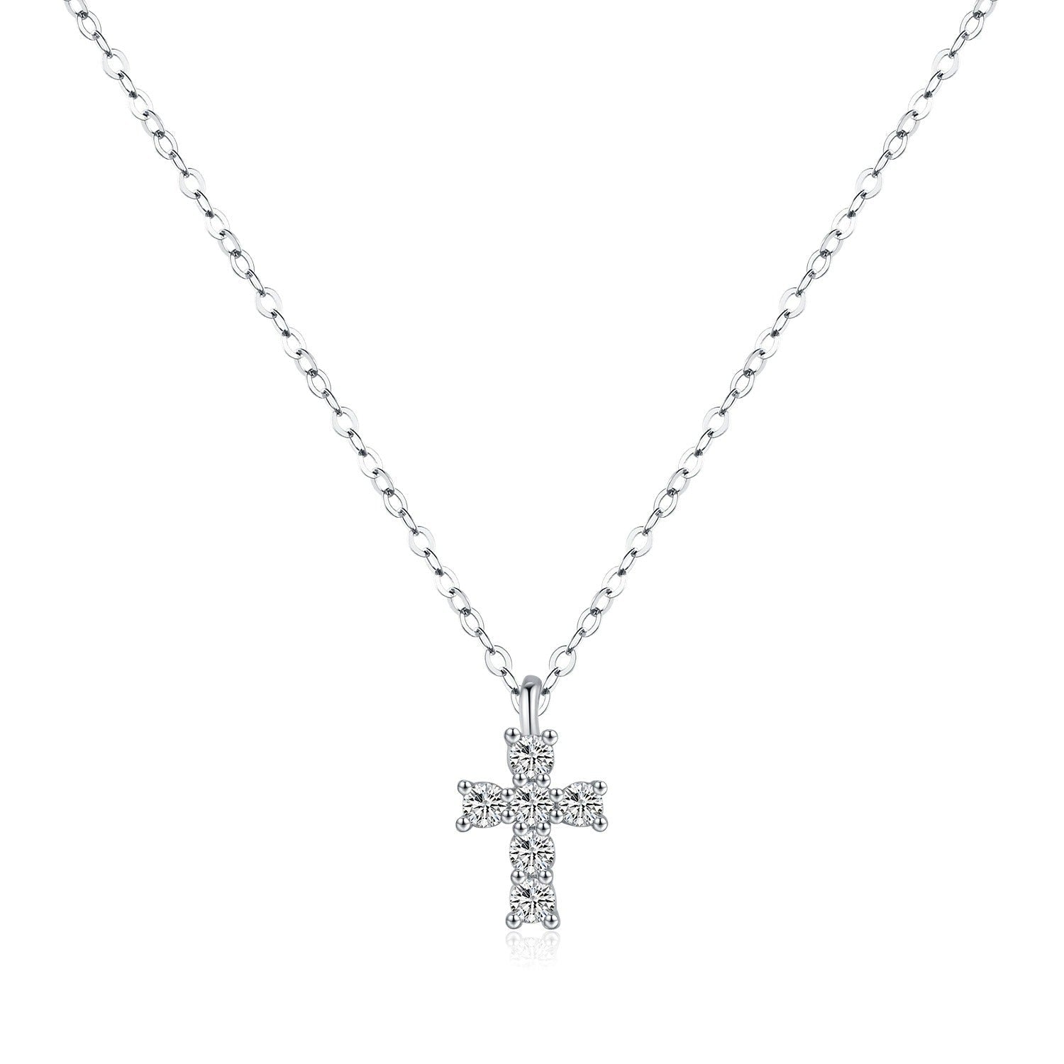 Zara Cross Necklace - Necklace - Lelice Jewelry