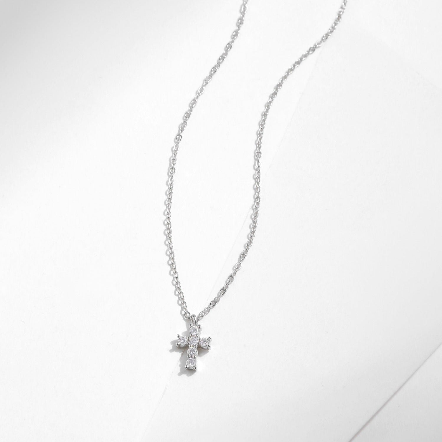 Zara Cross Necklace - Necklace - Lelice Jewelry