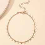 Zoe Charm Anklet - Lelice Jewelry