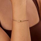 Zoé Peridot Bracelet - Bracelet - Lelice Jewelry