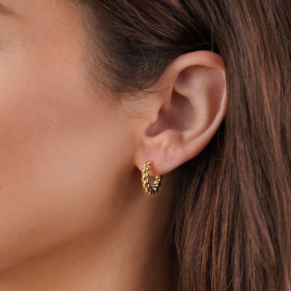 Zoe Spiral Earrings - Earrings - Lelice Jewelry